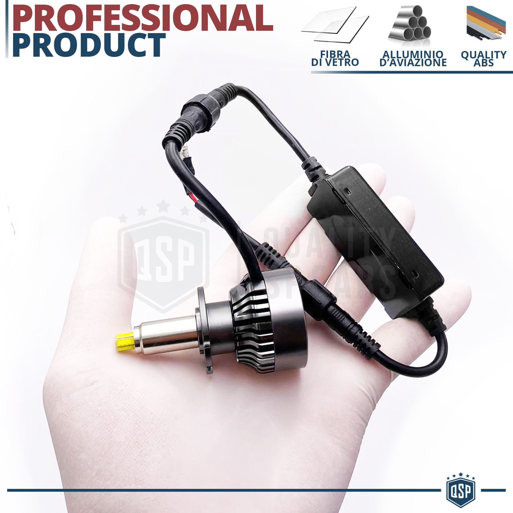 1 Lampadina LED D2S Conversione da XENON HID a LED CANbus Luce 360