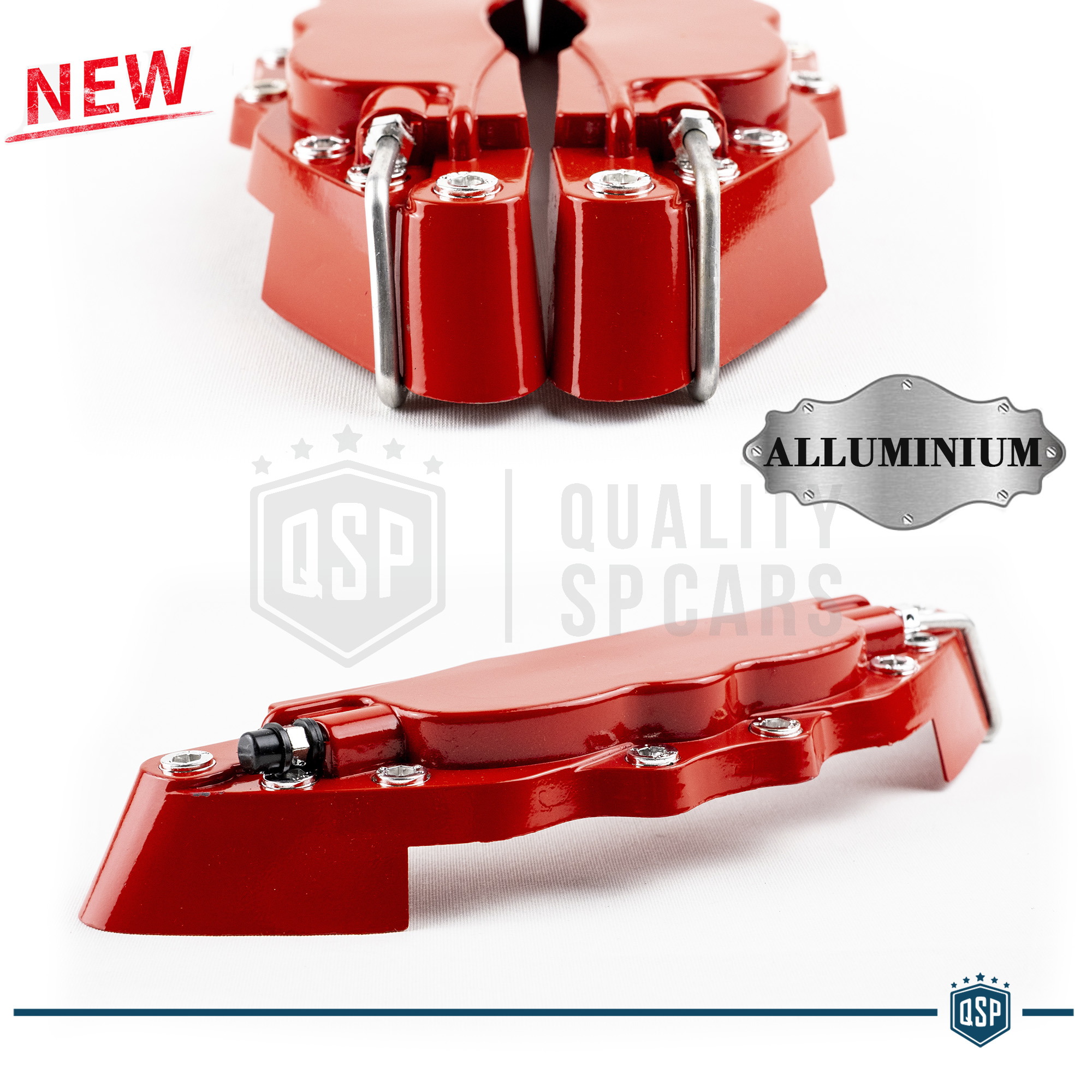 Copri Pinza Freno Per Tesla Model 3 - Set 4 Pezzi Giallo Per Ruote 18-19 Pollici