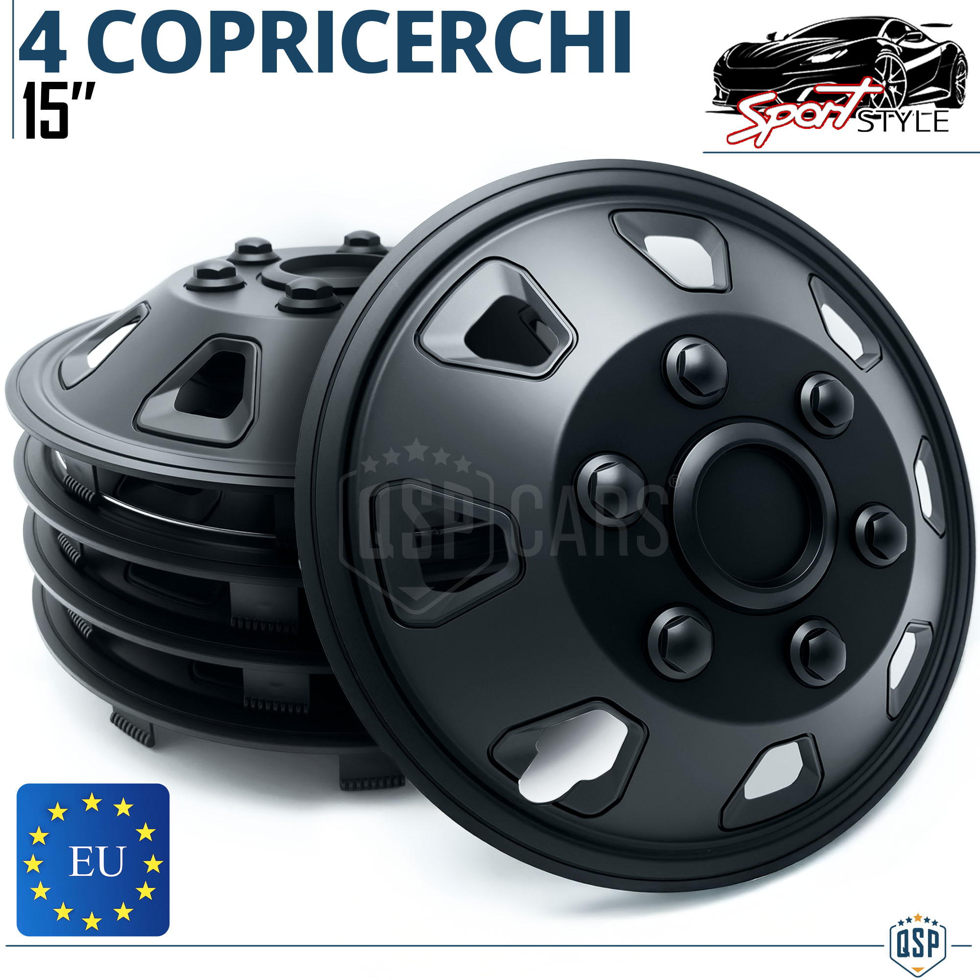 Copricerchi Camper RVMATE - 2 Pezzi Per Pneumatici 68-76 Cm - Tessuto