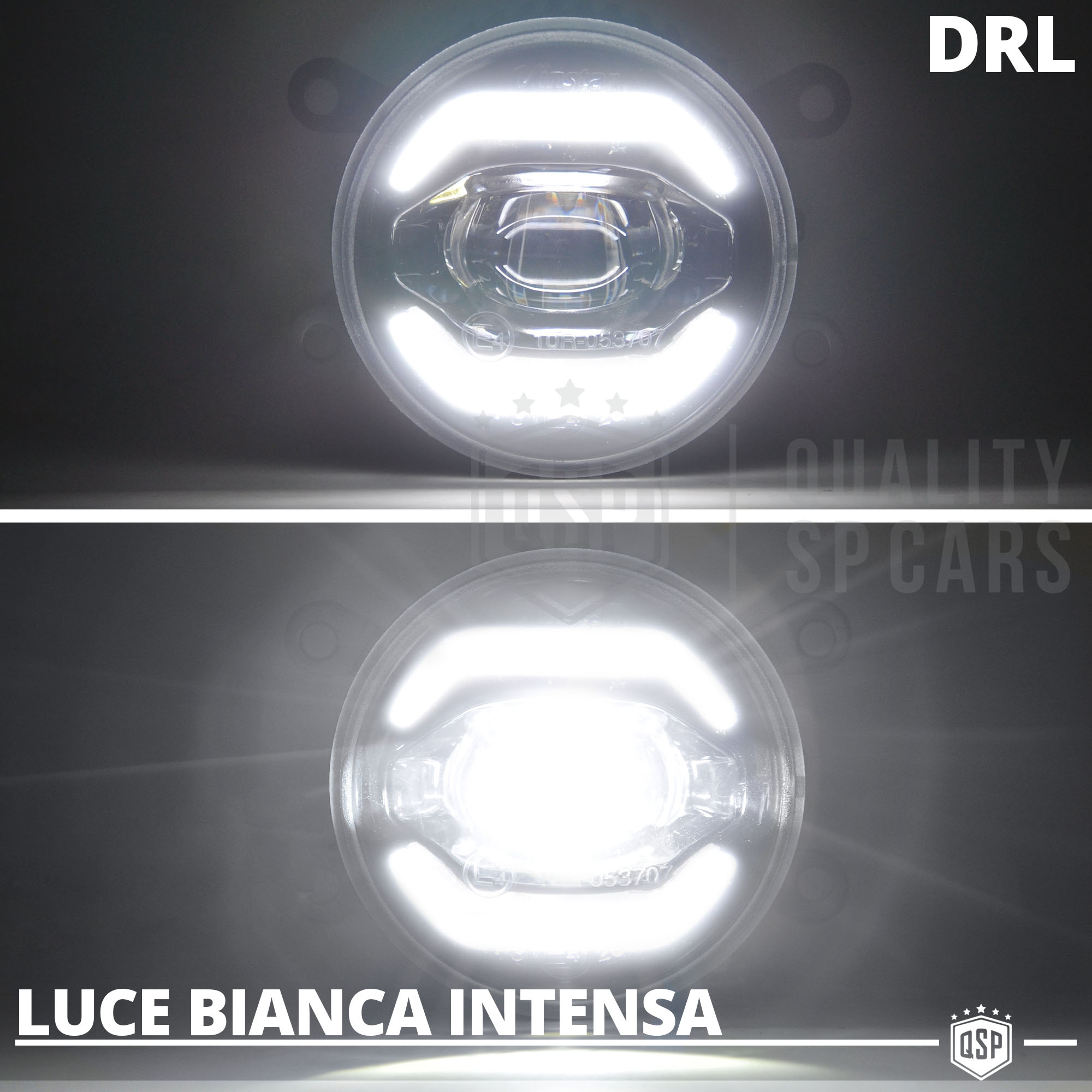 2 luce a 8 LED DRL antinebbia per auto a 6000K luce bianca Miglior