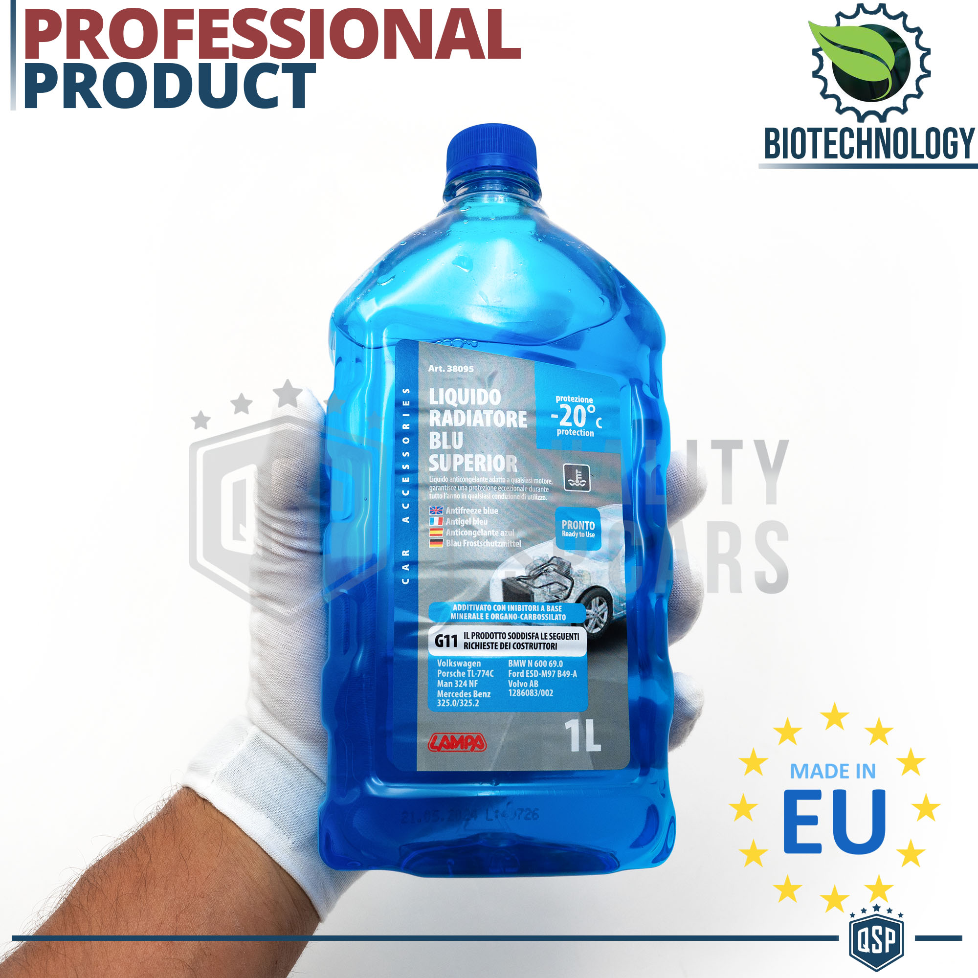 1 Lt. Liquido Antigelo Radiatore G11 BLU Superior Refrigerante -20C  RABBOCCO | eBay