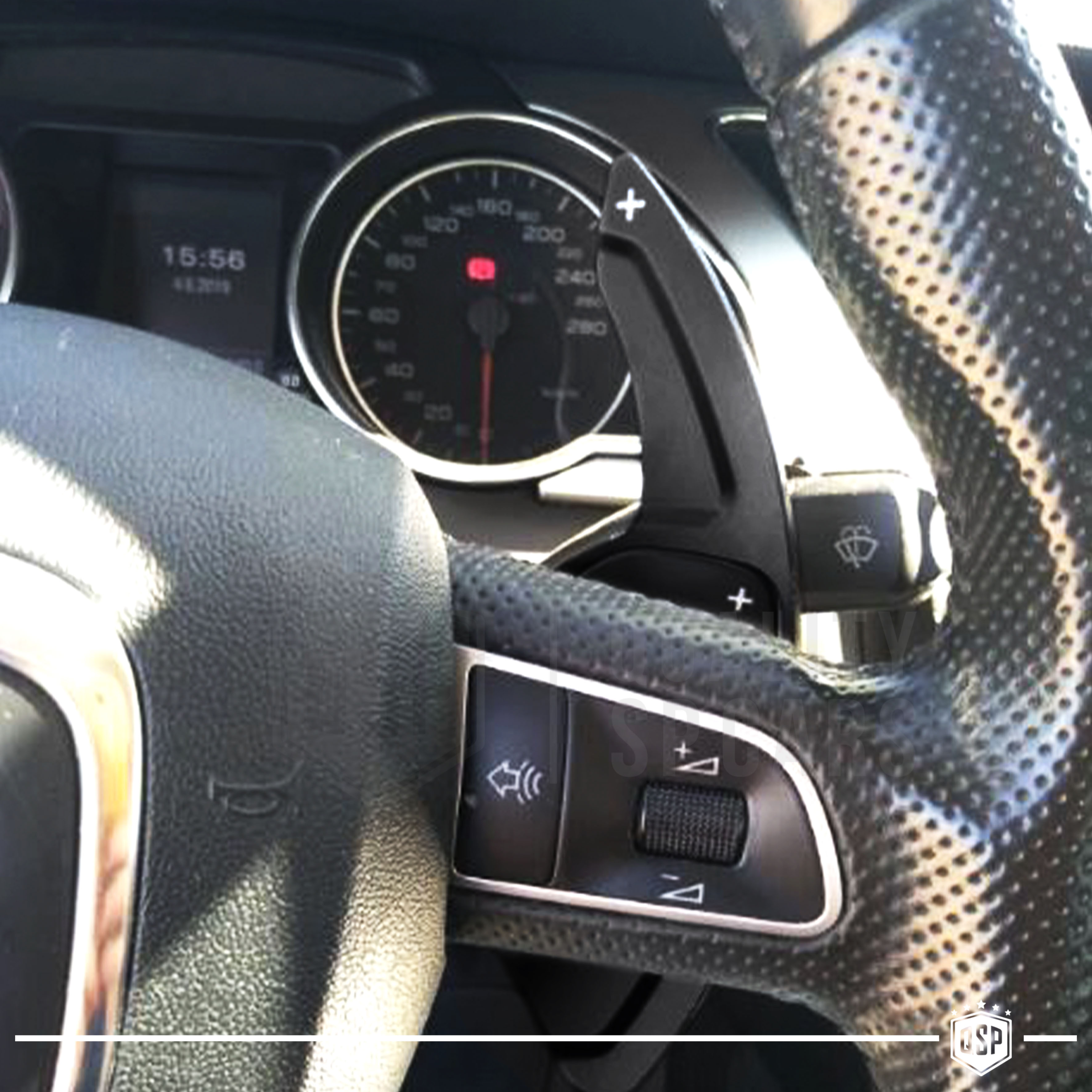 Paddle Shift In Alluminio CNC Rosso Per Lancer Evo X 10 E Outlander 2008-2016