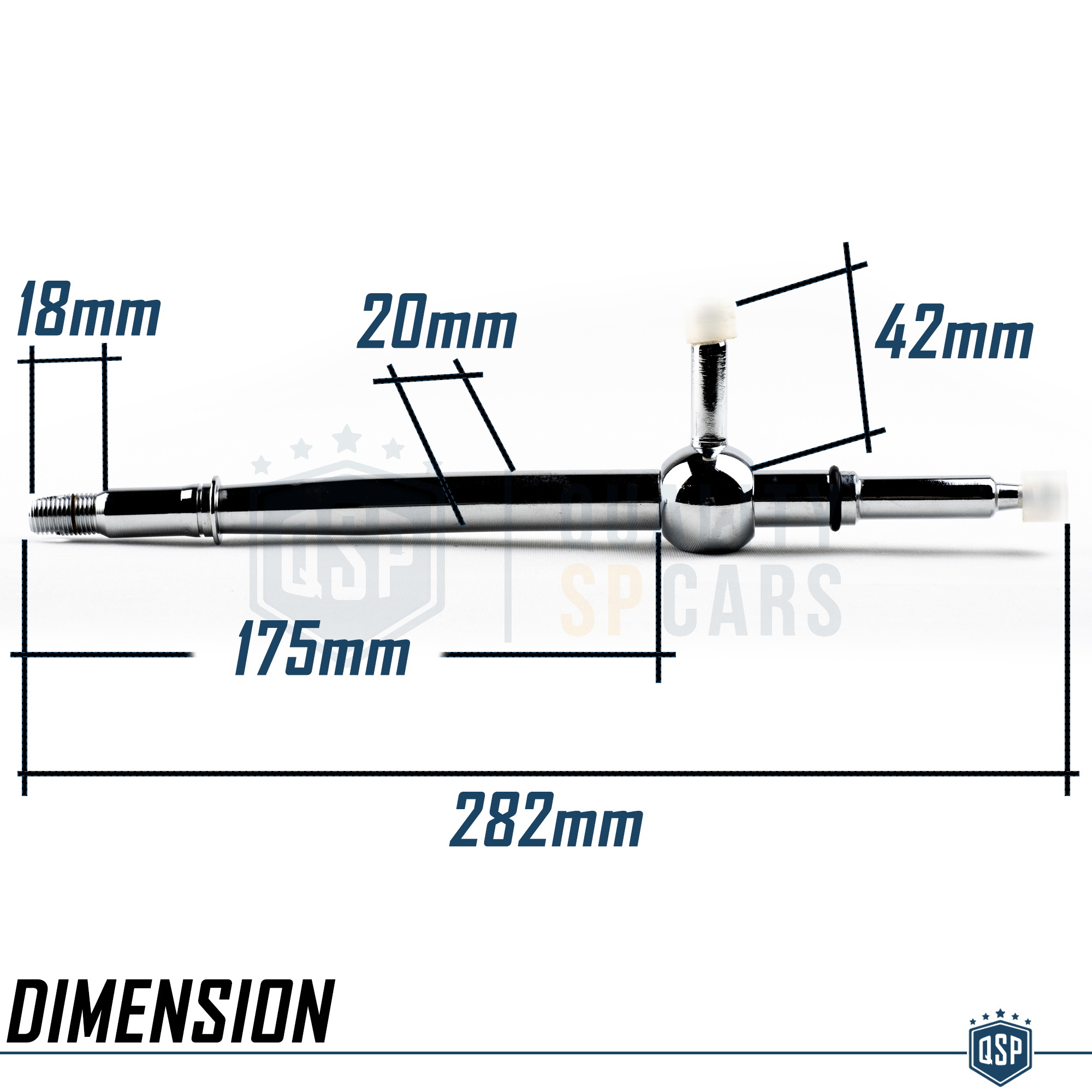 Pomello Cambio Manuale 5 Marce In Ecopelle Nera E Bianca Per Mini Cooper R50 R53 (2000-2006) E Cabrio R52 (2002-2008) – Sostituzione Facile, Design Ergonomico - 6