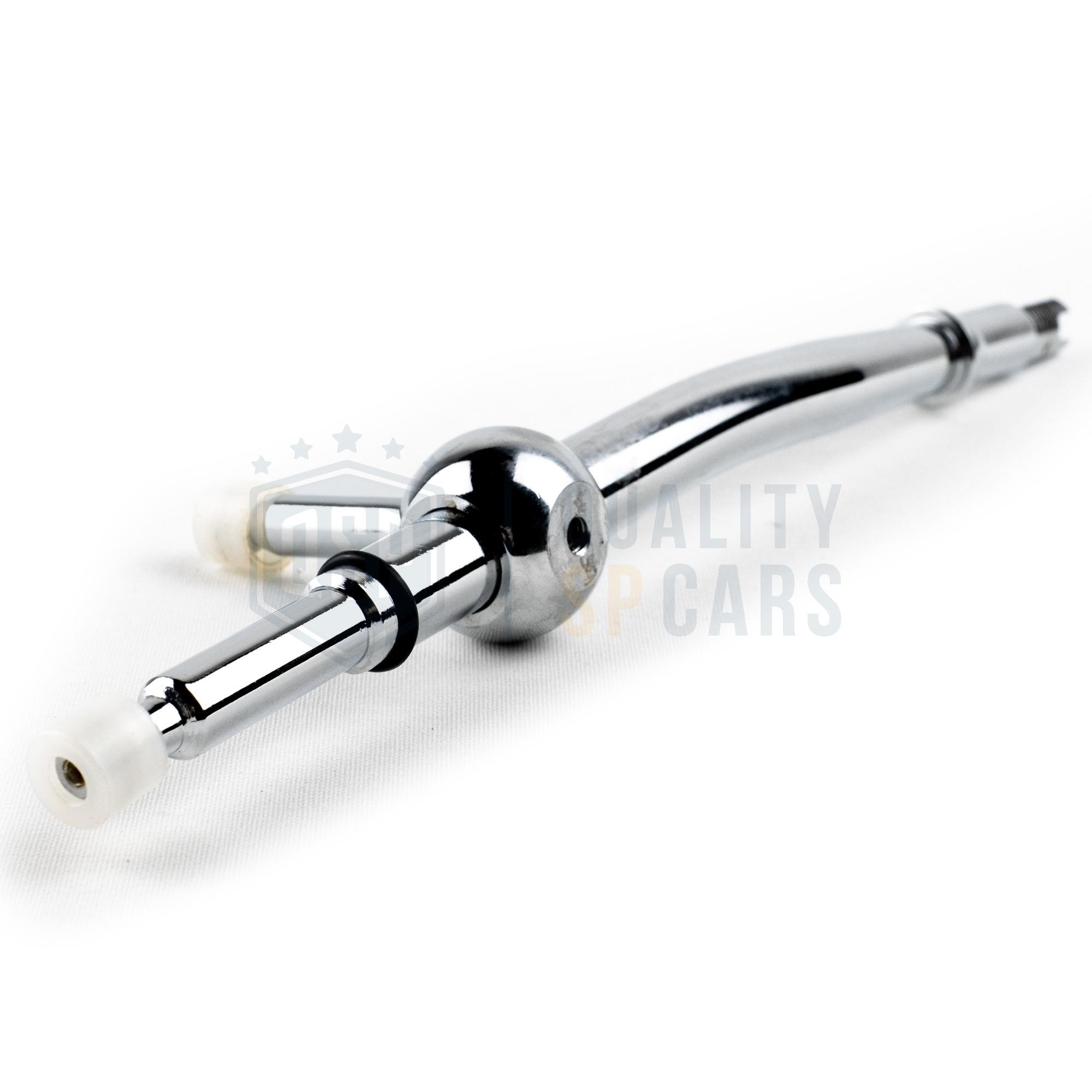 Pomello del cambio manuale a 5 velocà 6 Leva del cambio in pelle cromata per MINI R50 R52 R53 Cooper 2001-2008 25117542272  34