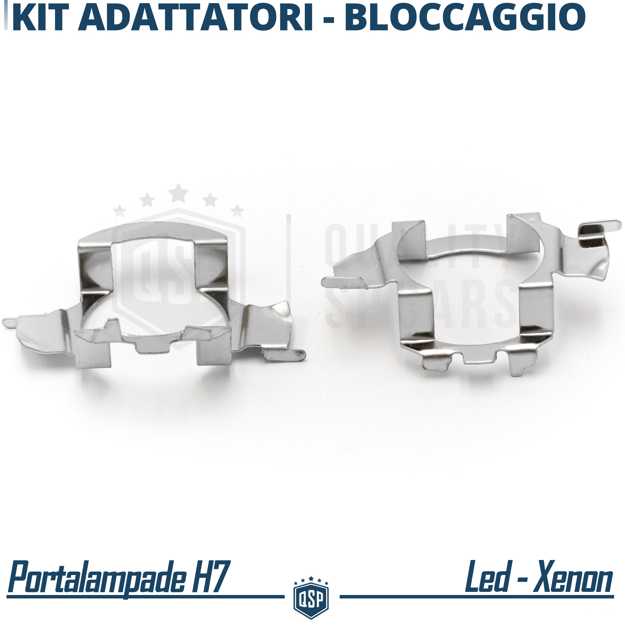 Adattatore LED H7 Per Fari H7 1 Paio Di Adattatori In Plastica Con Supporto Di Ritenzione Sostitutivo Per Lampadine Adatto A Tutti I Veicoli