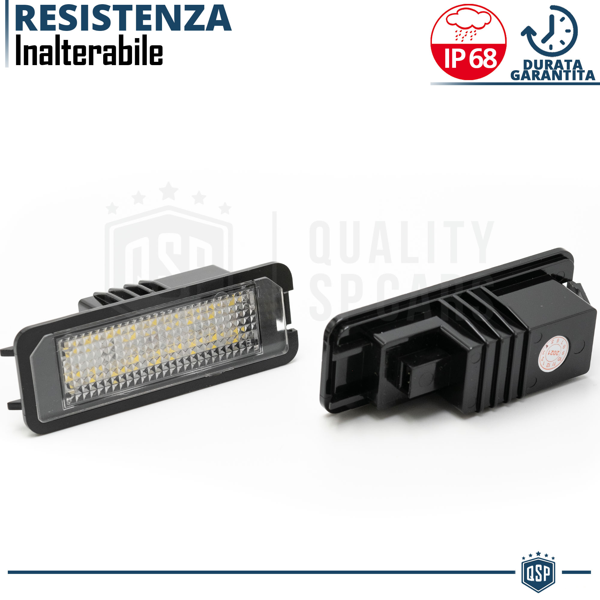 Luci targa LED per Dacia Sandero II (2013-presente) - Sconto 20