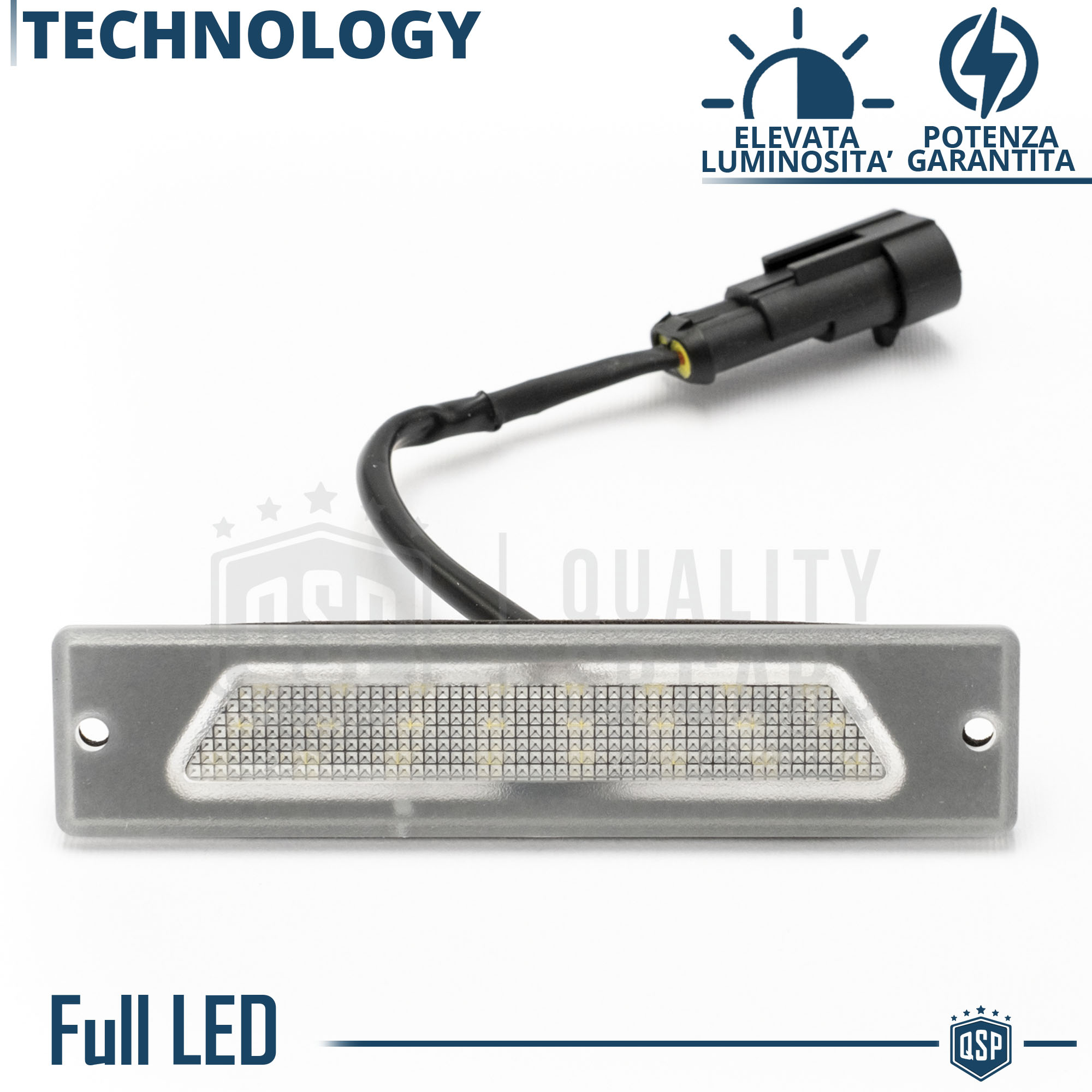 Recambo Illuminazione Targa A LED Con Omologazione E | Plug